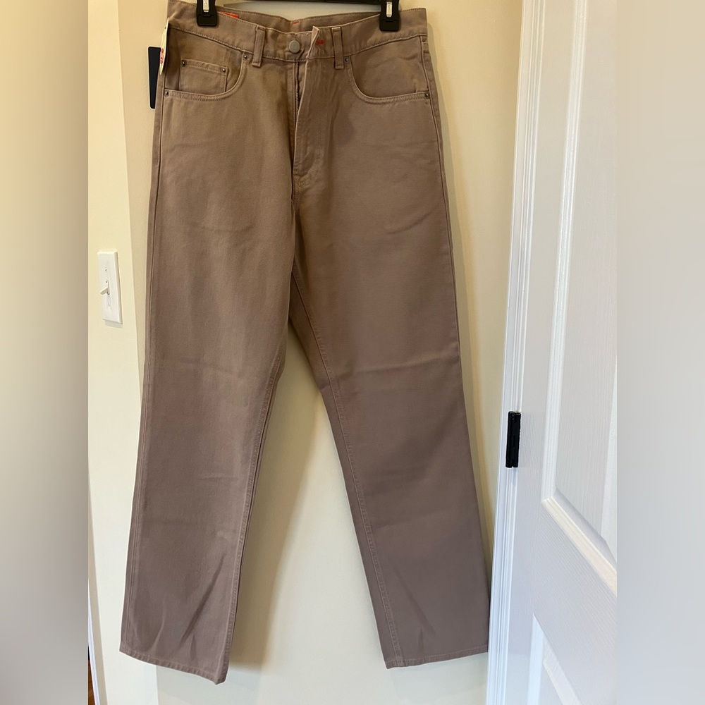 NEW- Façonnable Khaki Pants Men. Size 31 R